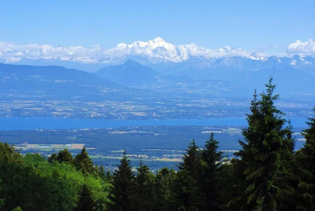 Apartmán T2 Gex Centre, Proche Geneve Et Station Mont Jura Francie